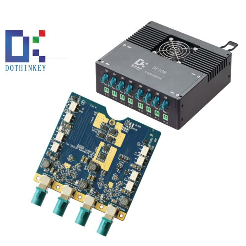 Dothinkey DF108 مصور إطار الصورة لسيارات متعددة الكاميرات DV PV اختبار الشيخوخة